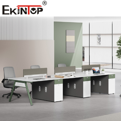 tabla comercial del escritorio del personal de los muebles de la oficina del escritorio modular durable del puesto de trabajo