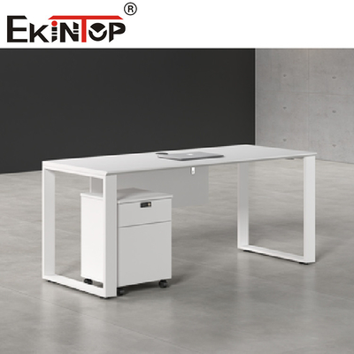Muebles blancos del puesto de trabajo del ordenador del cubículo de la oficina 5 años de garantía