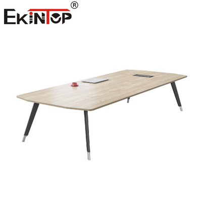 Modern Conference Long Table 10 People Meeting Desk 5 años de garantía