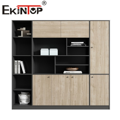Gabinete de fichero resistente del rasguño con el almacenamiento de madera de los cabinetes de archivo del cajón