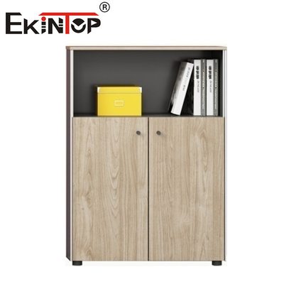 Gabinete de fichero resistente del rasguño con el almacenamiento de madera de los cabinetes de archivo del cajón