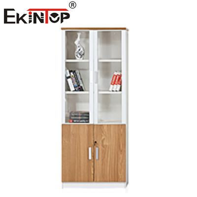 Gabinetes de almacenamiento de madera de la oficina con los cajones para los muebles del sitio de la oficina