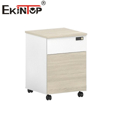 Madera 3 cabinetes de archivo incombustibles de la sala de estar del gabinete de fichero del cajón