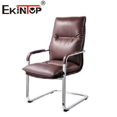 Limpio fácil negro moderno ejecutivo de la silla de cuero para los muebles de oficinas altos detrás