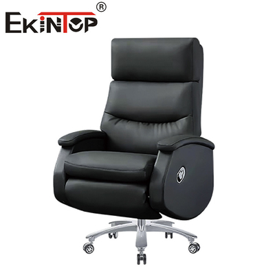 Altura ajustable de lujo de la silla de cuero de Brown para los muebles del hospital