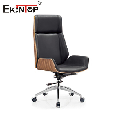 Muebles de oficinas modernos ejecutivos modernos de la silla de cuero del caramelo