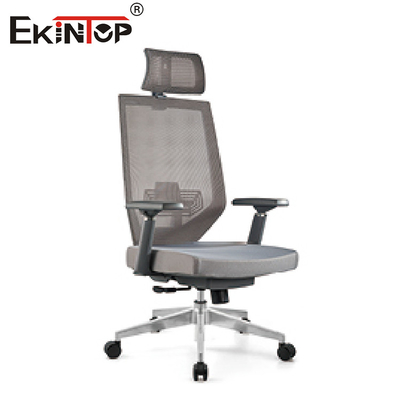 Altura ajustable de la silla de Gray Swivel Ergonomic Mesh Office