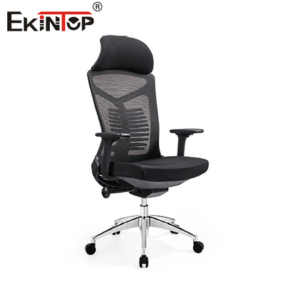 la asamblea de apoyo lumbar de Mesh Office Chair With Headrest de la capacidad 250Lbs requirió