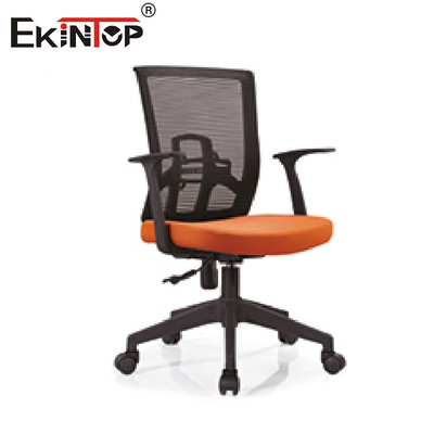 Silla negra de Gray High Back Mesh Office para el escritorio con las ruedas