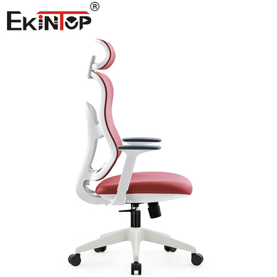 Mesh Computer Chair With Backrest ergonómico rojo para los muebles de Ministerio del Interior