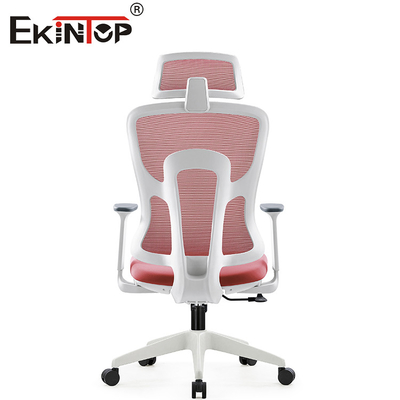 Mesh Computer Chair With Backrest ergonómico rojo para los muebles de Ministerio del Interior