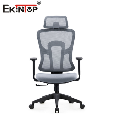 Gray Ergonomic Office Mesh Chair con el respaldo para la comodidad y la ayuda