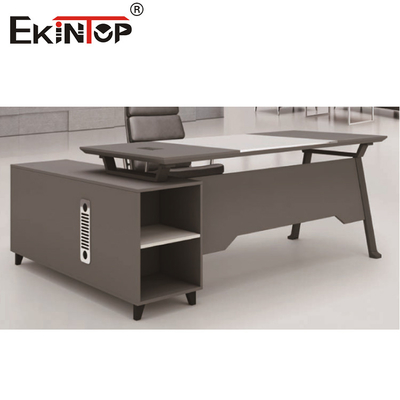 Estilo de cristal moderado multiusos de Morden del escritorio de oficina para Officeworks