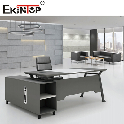 Estilo de cristal moderado multiusos de Morden del escritorio de oficina para Officeworks