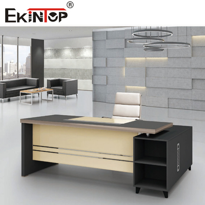 Estilo de cristal moderado multiusos de Morden del escritorio de oficina para Officeworks