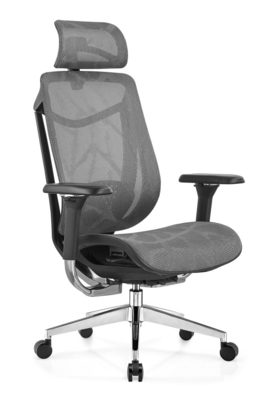 Silla de oficina de malla contemporánea asientos de reunión funcionales y de moda