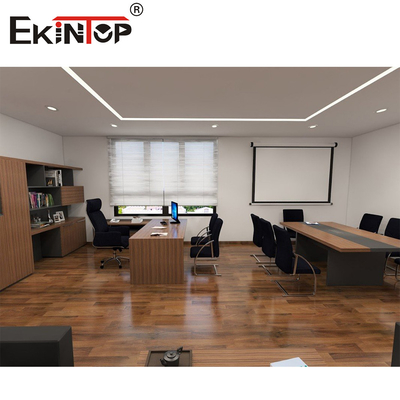 Elevar su espacio de trabajo llave en mano Solución de proyecto de muebles de oficina con un solo final