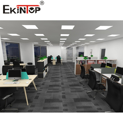 Proyecto de mobiliario de oficina con un ambiente cómodo Proyecto de decoración de oficinas centrado en el bienestar