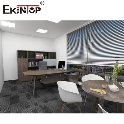 Proyecto de mobiliario de oficina con un ambiente cómodo Proyecto de decoración de oficinas centrado en el bienestar