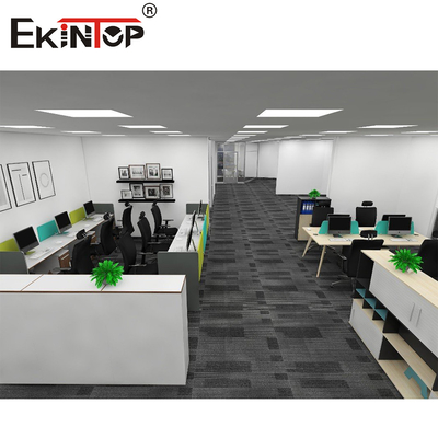 Proyecto de mobiliario de oficina con un ambiente cómodo Proyecto de decoración de oficinas centrado en el bienestar