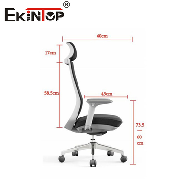 Silla de oficina de malla dinámica para espacios de trabajo activos