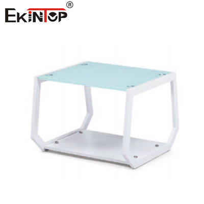 OEM Contemporáneo Glamour vidrio y la mesa de café de cromo para la sofisticación elegante