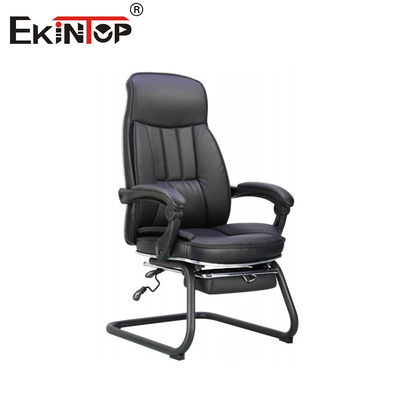 Silla de oficina de cuero funcional para comodidad durante todo el día