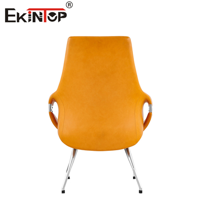 Silla de oficina de conferencias de cuero contemporáneo con asiento de espuma de moho