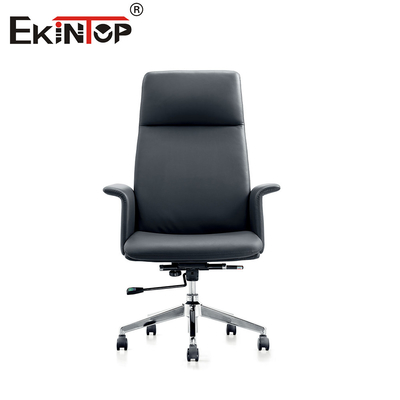 Silla de oficina de cuero ajustable personalizable para una comodidad personalizada