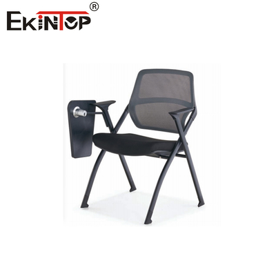 Silla de entrenamiento plegable ajustable de altura con reposabrazos fijos