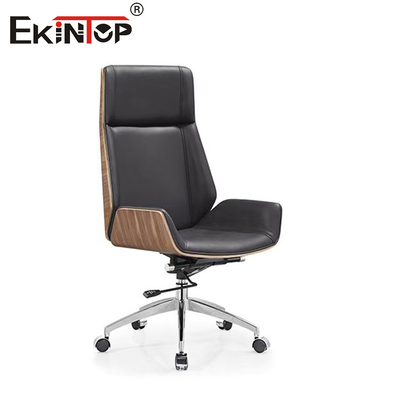 Confort y funcionalidad modernas Silla de oficina de cuero ajustable en altura