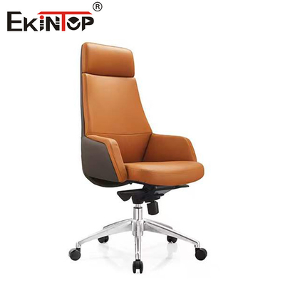 Sillones de oficina de cuero de confort colaborativo para trabajo en equipo y proyectos grupales