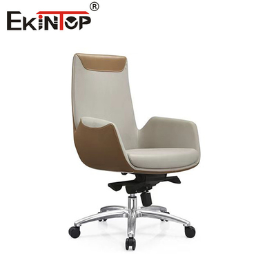 Moderno estilo de diseño sillas de comedor de cuero de PU modernas con patas de metal