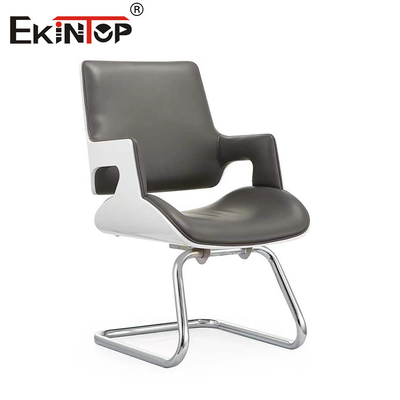 sofisticada silla de comedor de cuero falso elegancia moderna piernas de metal elegantes