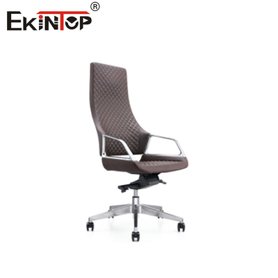 Silla de oficina de cuero sintético con comodidad máxima Silla de jefe ejecutivo de cuero