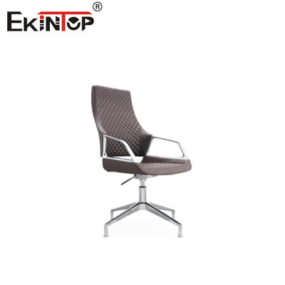 Silla de oficina de cuero sintético con comodidad máxima Silla de jefe ejecutivo de cuero
