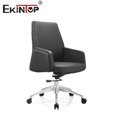 Mecanismo reclinable de silla de oficina ejecutiva de cuero genuino