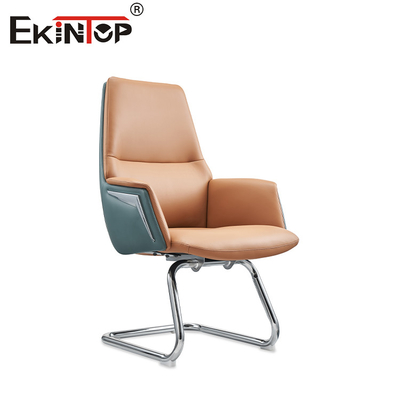 OEM 350mm Base de aluminio Silla de salón de cuero estilo moderno