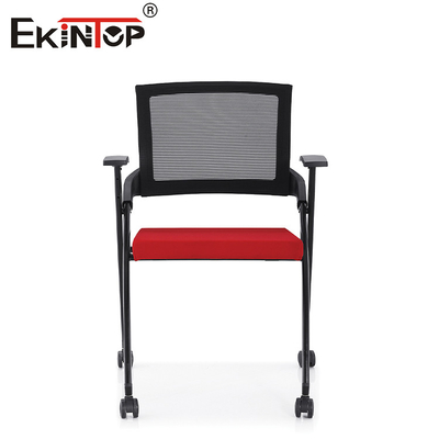 Sillones ergonómicos para salones de entrenamiento con apoyabrazos fijos de base de nylon