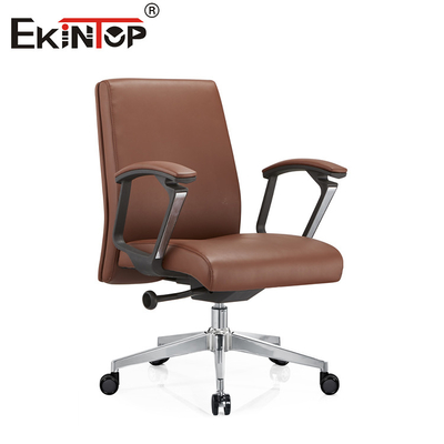 Comodidad y estilo silla de cuero de alta calidad para profesionales exigentes