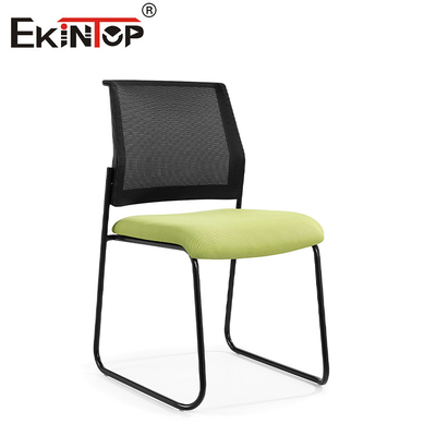 Sillones para salas de conferencias con almohadón de espuma de memoria negro y verde
