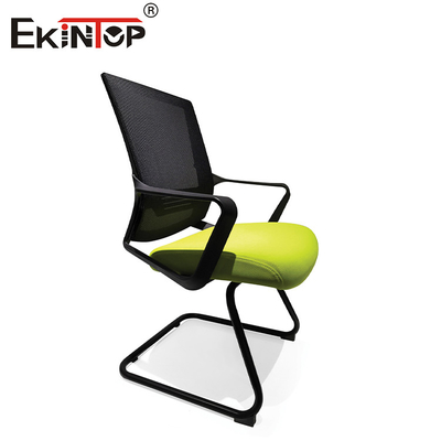 Sillones para salas de conferencias con almohadón de espuma de memoria negro y verde