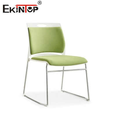 Silla de entrenamiento plegable de estilo moderno con cojín de escritura para el estudio