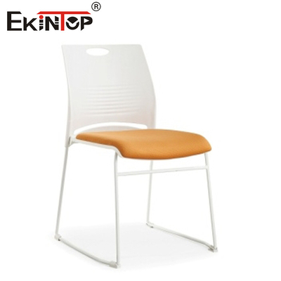 Silla de entrenamiento plegable de estilo moderno con cojín de escritura para el estudio