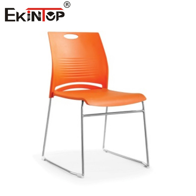 Silla de entrenamiento plegable de estilo moderno con cojín de escritura para el estudio