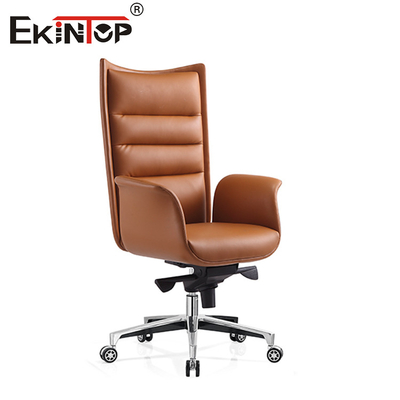 Silla de oficina de cuero sintético de estilo moderno para el trabajo antiexplosión
