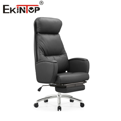Silla de cuero de oficina ergonómica ejecutiva de PU personalizada Silla de escritorio de computadora