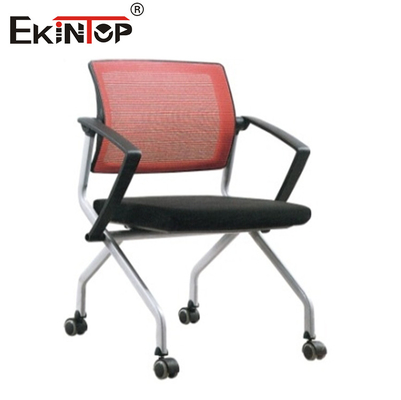 Muebles de oficina Escuela Conferencia Silla de entrenamiento plegable Silla de espuma blanda