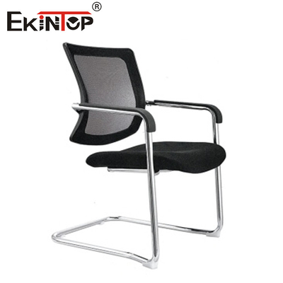 Silla de entrenamiento plegable de base de aluminio de 350 mm Silla de oficina de espuma blanda Silla de reuniones
