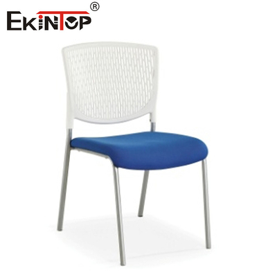 Silla de entrenamiento plegable de base de aluminio de 350 mm Silla de oficina de espuma blanda Silla de reuniones